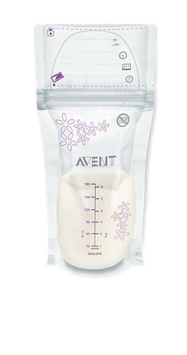 PHILIPS AVENT BOLSAS PREESTERILIZADAS PARA LECHE MATERNA 25 PZAS