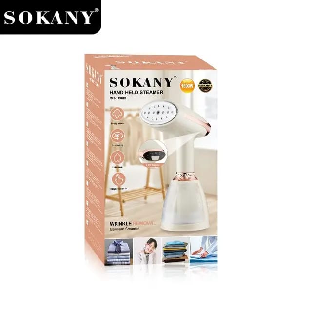 Plancha Ropa Sokany Vapor