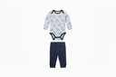 Conjunto  Body M/l +  Body M/c +  Pantalon
