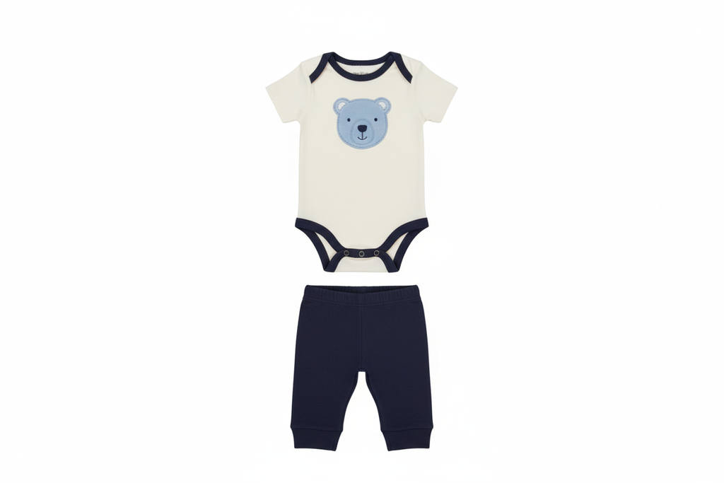 Conjunto  Body M/l +  Body M/c +  Pantalon