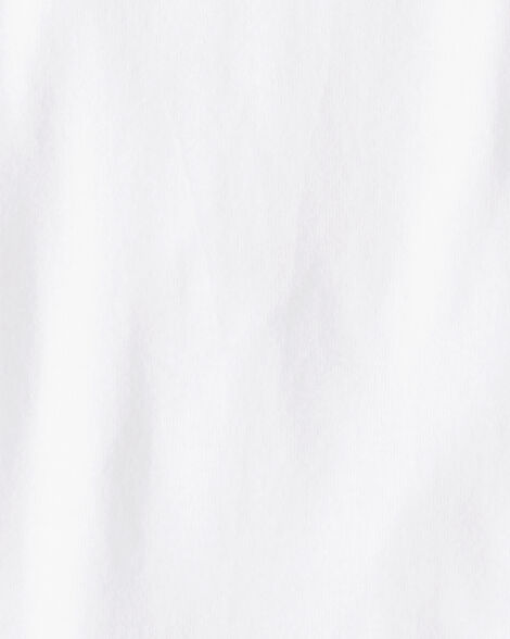 Baby 5-Pack Sleeveless Bodysuits - White