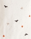Baby 3-Piece Halloween Tee & Jumper Set - White/Black