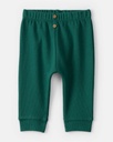 Baby 2-Piece My First Christmas Long-Sleeve Bodysuit & Pant Set - Cream/Green