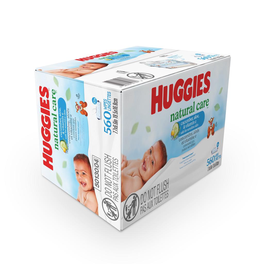 HUGGIES NATURAL CARE 560U