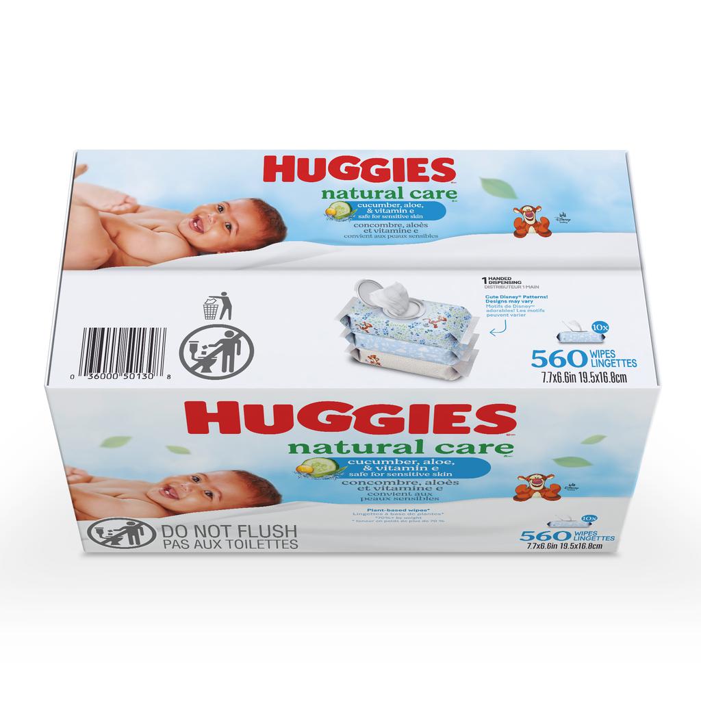 HUGGIES NATURAL CARE 560U