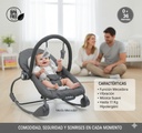 SILLA MESEDORA PARA BEBE BEBESITOS GRIS