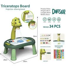 DINOSAURIOS PROJECTION BOARD 34 PCS