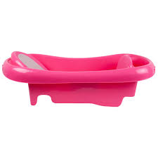 BAÑERA ROSADO CON MALLA