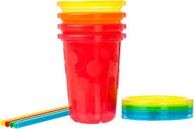 VASOS SEMI-DESECHABLES CON SORBETO, 4' 1157