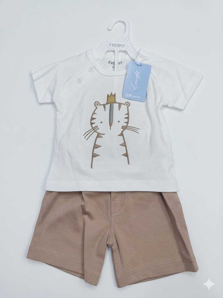 ROPA DE BEBE NINA CONJUNTO SHORT