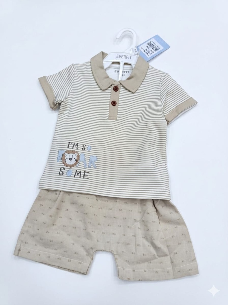 ROPA DE BEBE NINA CONJUNTO SHORT