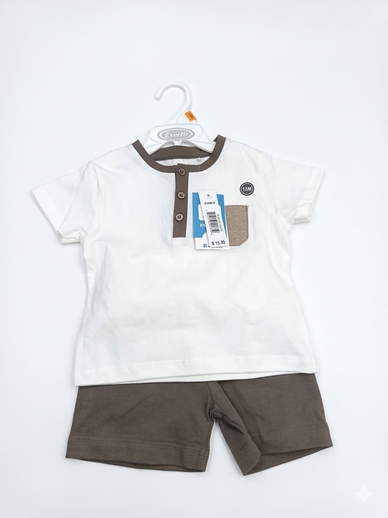 ROPA DE BEBE CONJUNTO 2 PZS