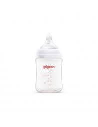 PIGEON SOFTOUCH BIBERON ROSCA BLANCA 160 ML. 5OZ.