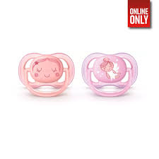 2 CHUPETES PHILIPS AVENT ULTRA AIR DECORADOS 0-6