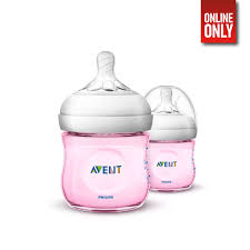 2 BIBERONES AVENT ROSA NATURAL 2.0