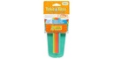 VASOS SEMI-DESECHABLES CON SORBETO, 4' 1157
