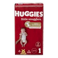 LITTLE SNUGGLERS DE HUGGIES - TAMAÃ±O 1 (32CT)