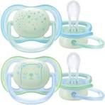2 CHUPETES PHILIPS AVENT ULTRA AIR NOCTURNOS
