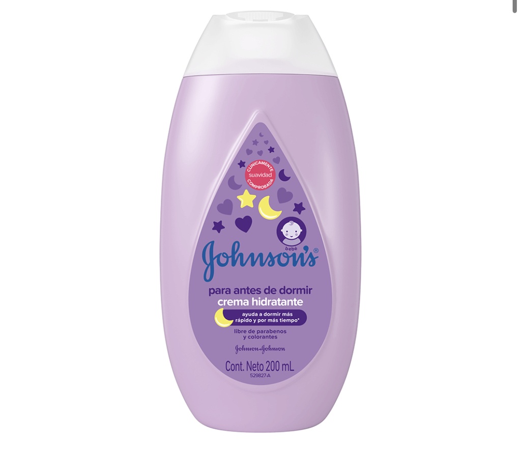 CREMA JOHNSONS BABY ANTES DE DORMIR X 400ML