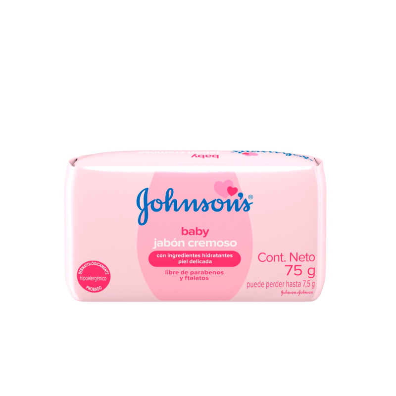 JABÃ³N CREMOSO JOHNSONS 75 G