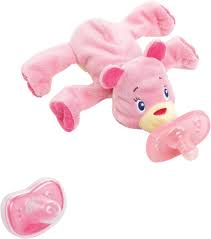 BRIGHT STARTS COZY COOS PACIFIER BABY