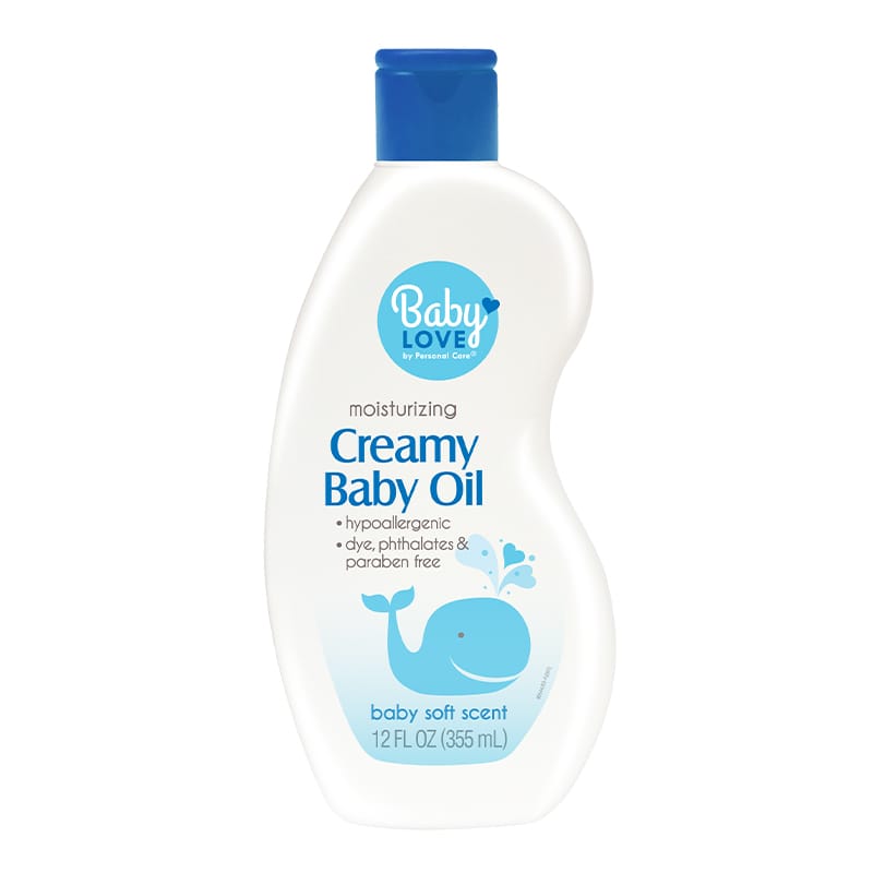 BABY CREAMY OIL 12OZ