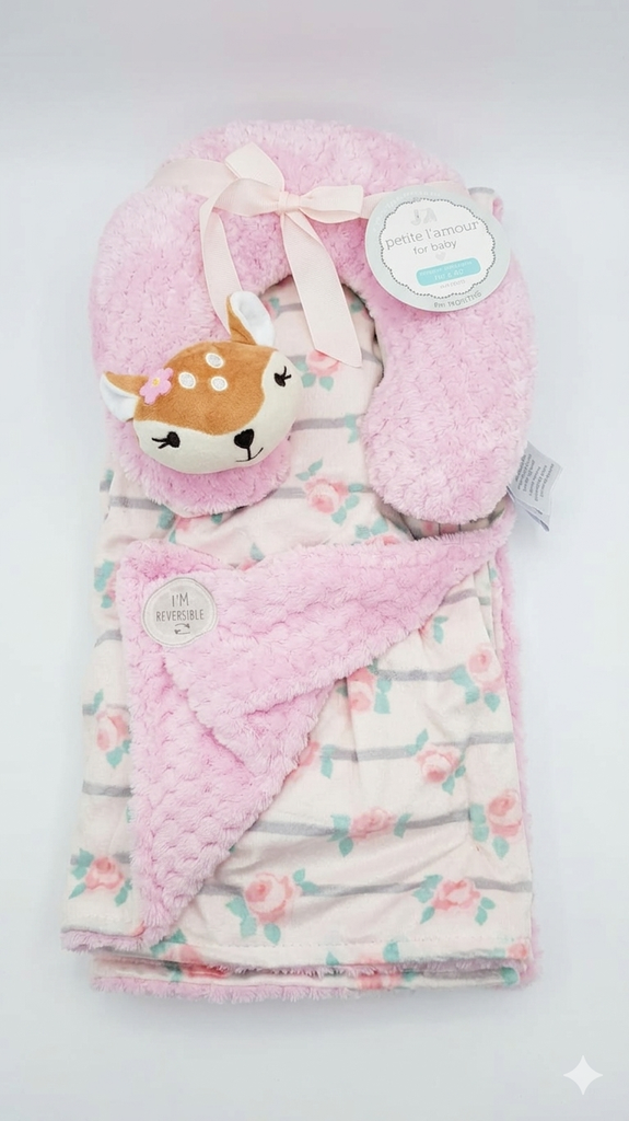 FRIZZA CON ALMOHADA ROSA