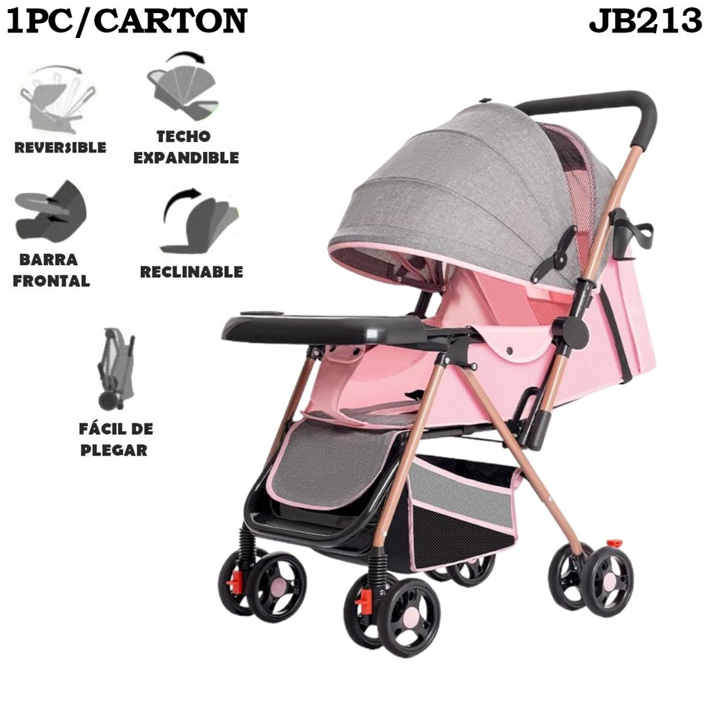 COCHE PARA BEBE PINK