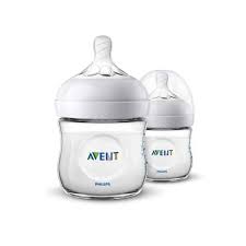 2 BIBERONES PHILIPS AVENT 4 ONZAS NATURAL 2.0