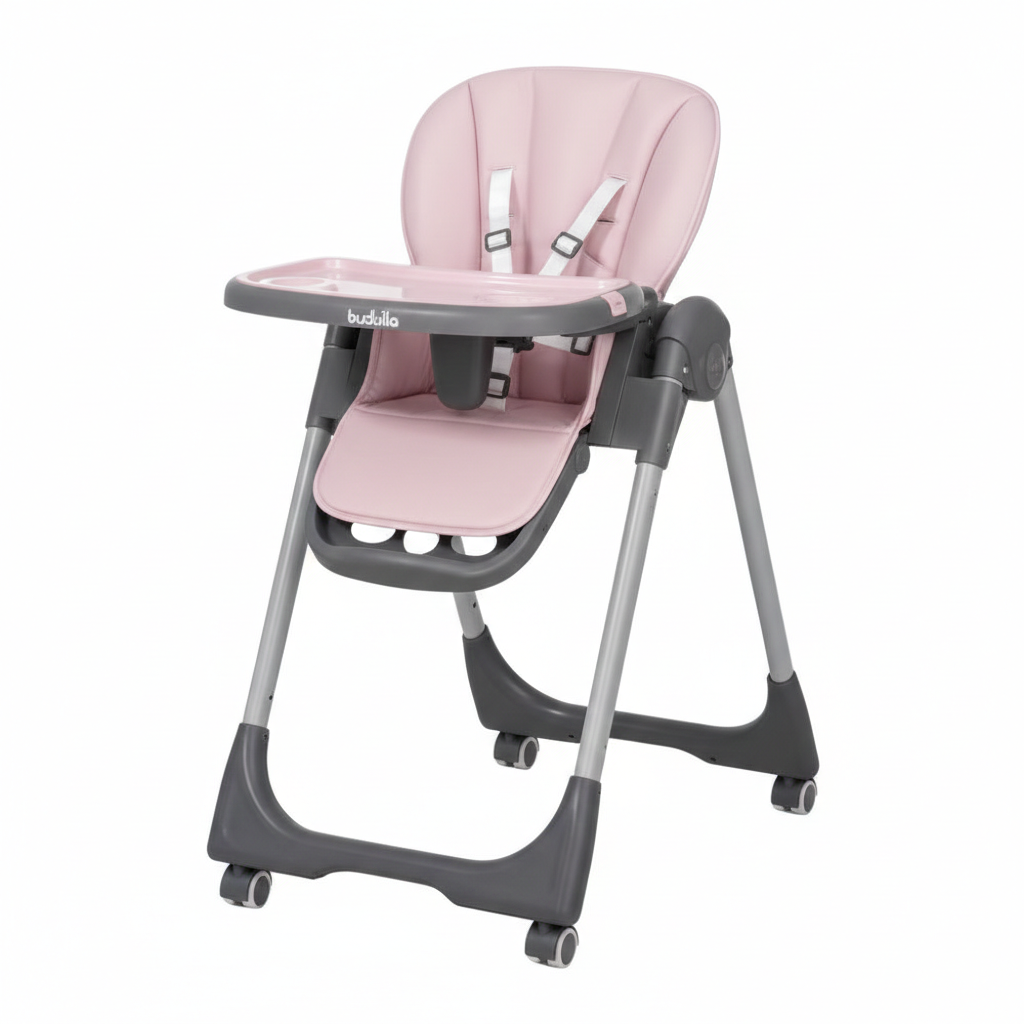 SILLA DE COMER KIDILO ROSA