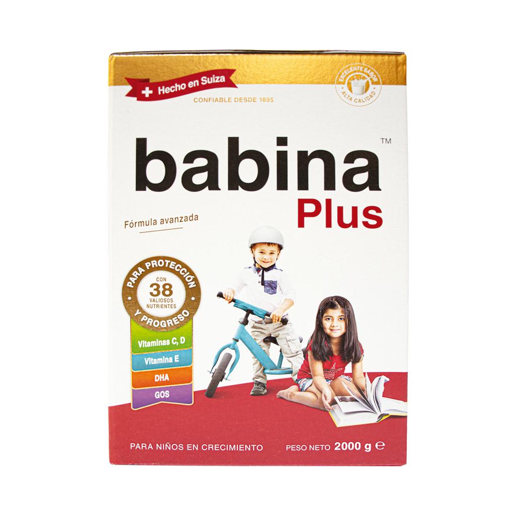 LECHE PARA EL CRECIMIENTO DE LOS NIÃ±OS BABINA PLUS 2000 G