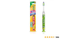 GUM CEPILLO DENTAL CRAYOLA FLASHING TIMER LIGHT 202 SUAVE