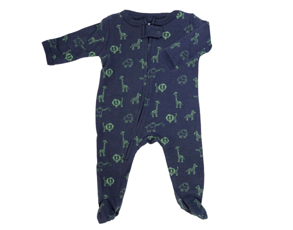 PIJAMA P/BEBE NIÃO C/ZIPPER R-90719