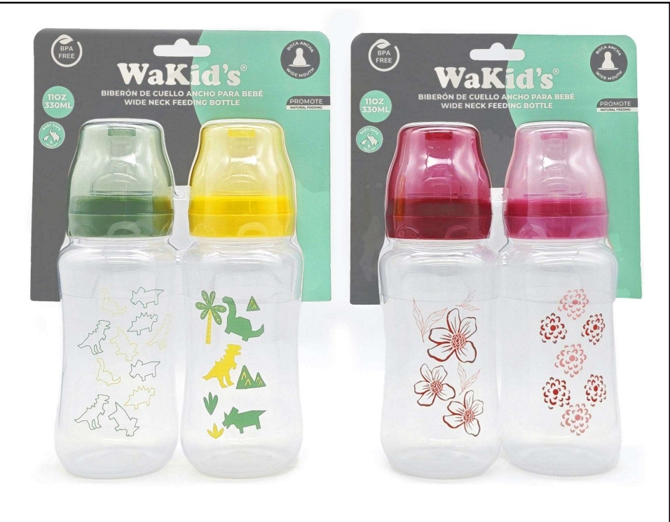 SET 2 BIBERONES 11 OZ. P/BEBE A-77360