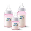 SET BIBERONES ANTI CÃLICOS PHILIPS AVENT DE 4, 9 Y 11ONZAS