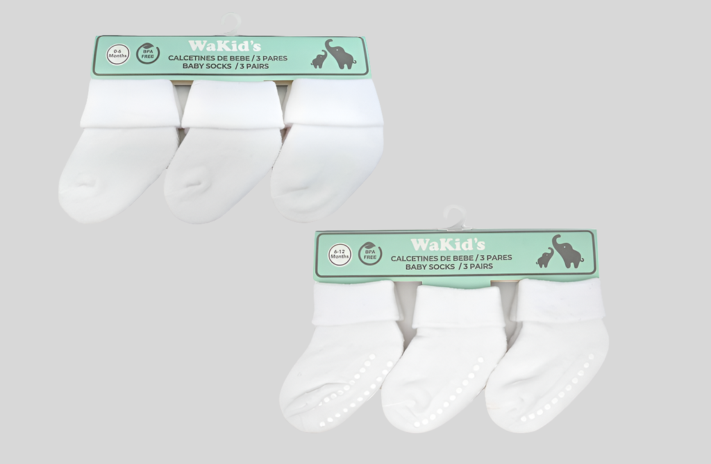 SET DE MEDIAS 3 PARES P/BEBE  A-77364