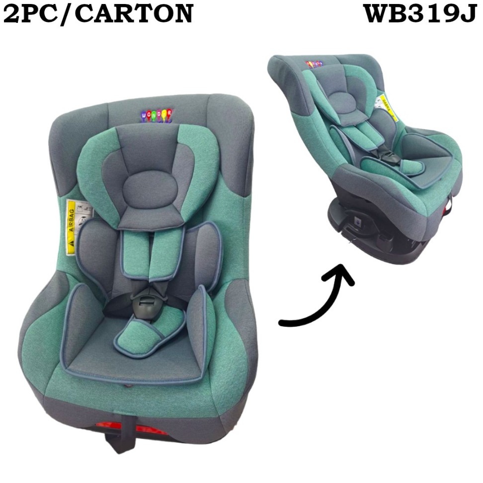 CAR SEAT SILLA P/ COCHE P/BEBE VERDE