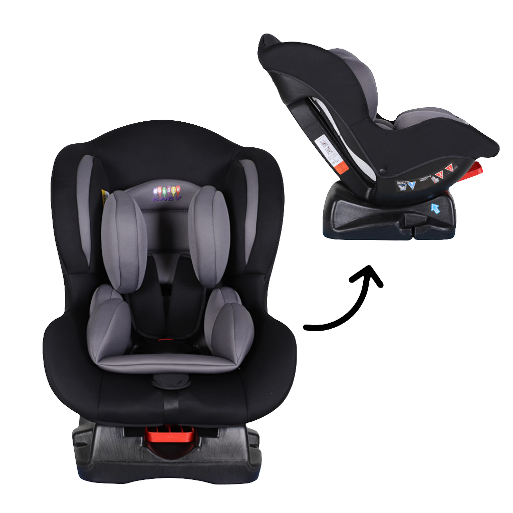 SILLA DE CARROS PARA BEBE GRIS