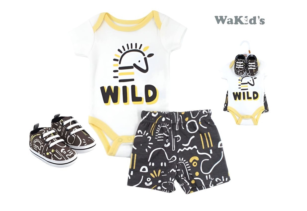 SET SHORT+BODY+ CALZ. P/BEBE   R-90746