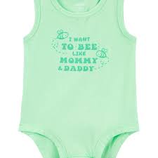 Baby 'Bee Like Mommy And Daddy' Sleeveless
