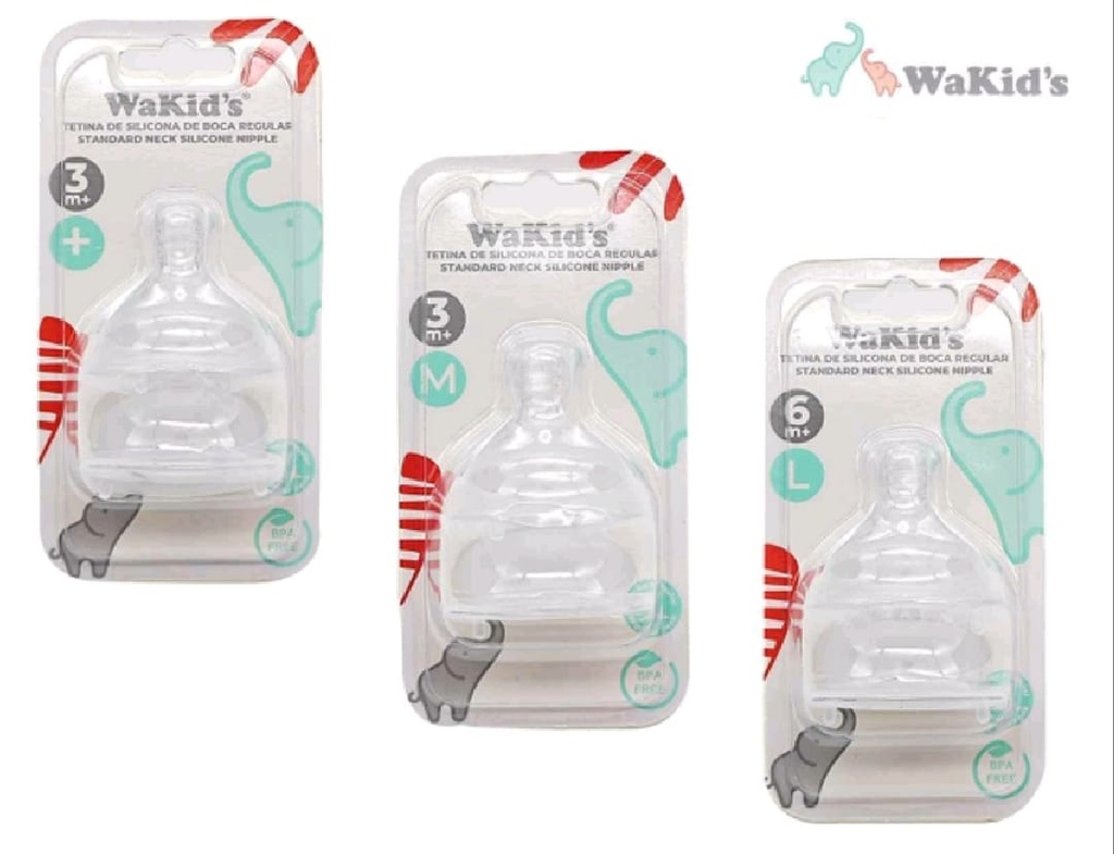 tetinas p/bebe WAKIDS