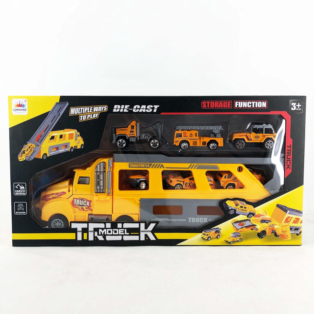 LONGHONG MULTIPLE WAYS TO PLAY 3+ AGES TRUCK MODEL