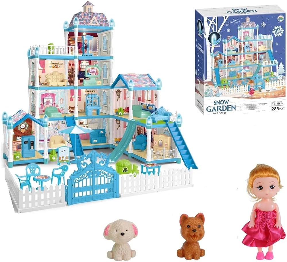 Snow Garden Role Play Set 72 PCS