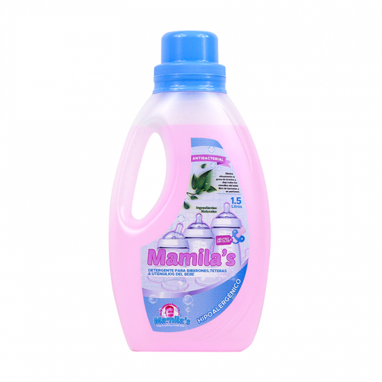 MAMILAS DETERGENTE PARA BIBERONES 1.5LT