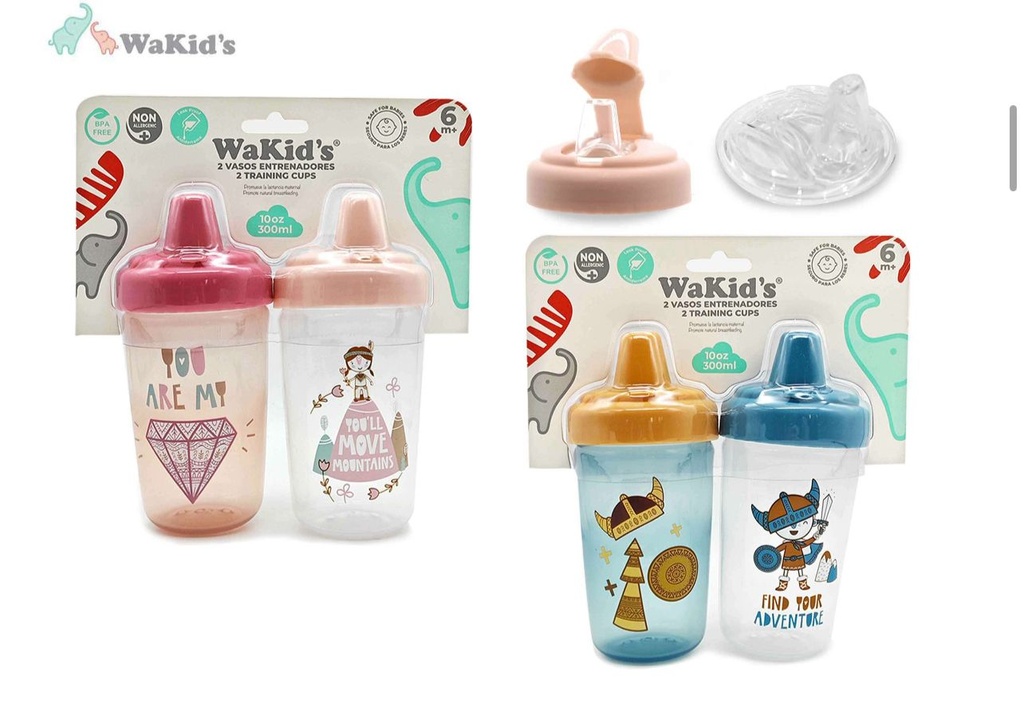 SET 2 VASOS 10 OZ. P/BEBE