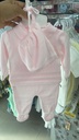 CONJUNTO POLAINA HILO PERLE