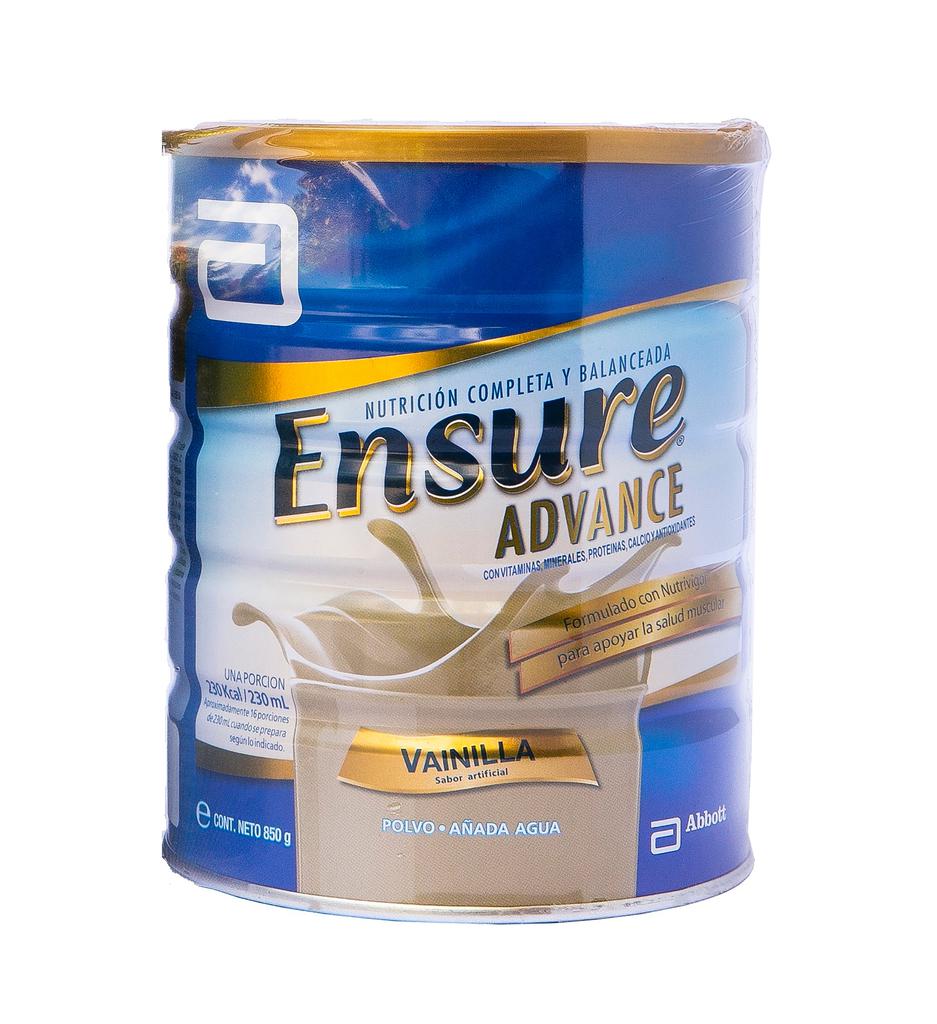 Ensure Advance Suplemento Alimenticio en Polvo Sabor Vainilla 850 g / 30 oz