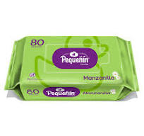Panitos Humedos Pequenin Manzanilla Paq 80 Und