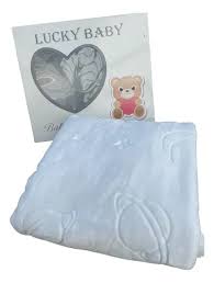 FRAZADA CUNA LUCKY BABY 30 X 36