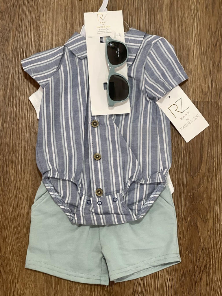 RZ BABY BY RACHEL ZOE 4 PIECE SET